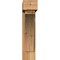 Ekena Millwork Thorton Block Rough Sawn Bracket w/ Offset Brace, Western Red Cedar, 6"W x 22"D x 26"H BKT0604X22X26THR05RWR - alternate 2